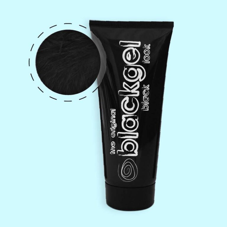 BLACKGEL TUBO - Gel nero per capelli brizzolati a media tenuta 100 ml
