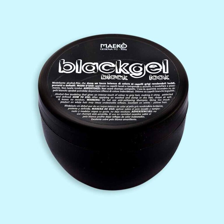 BLACKGEL VASO - Gel colorante per capelli brizzolati a media tenuta 300 ml