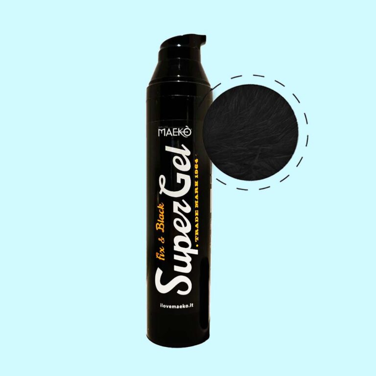 SUPERGEL - Strong hold black gel 100 ml