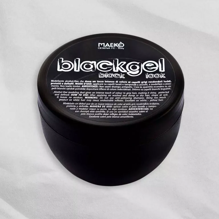 BLACKGEL VASO - Gel colorante per capelli brizzolati a media tenuta 300 ml