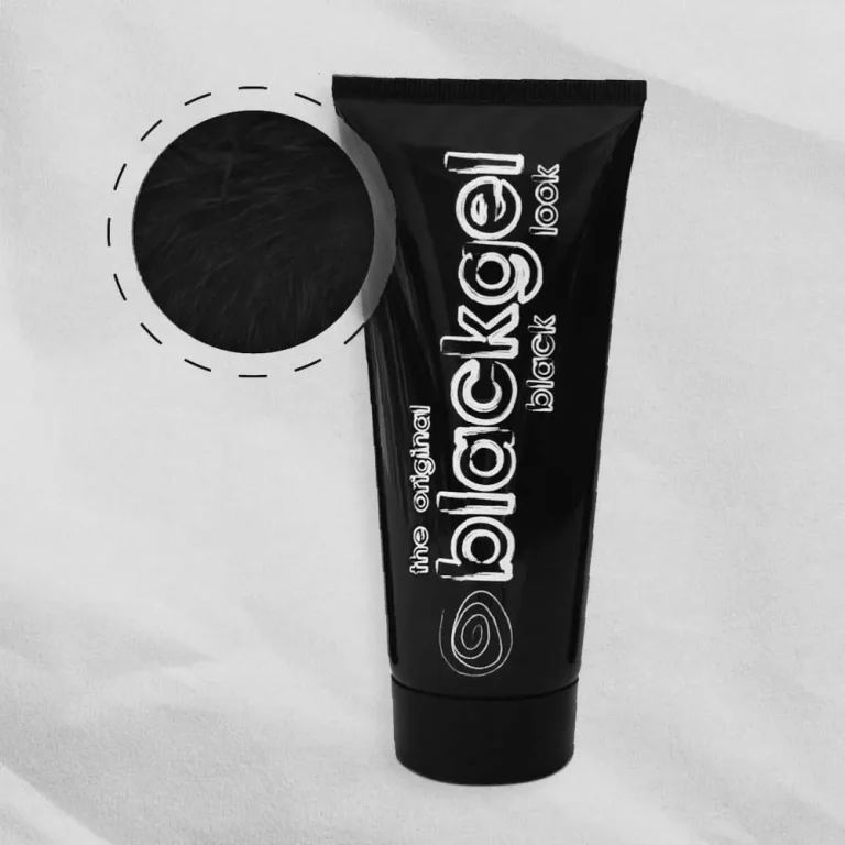 BLACKGEL TUBE - Medium-hold black gel 100 ml