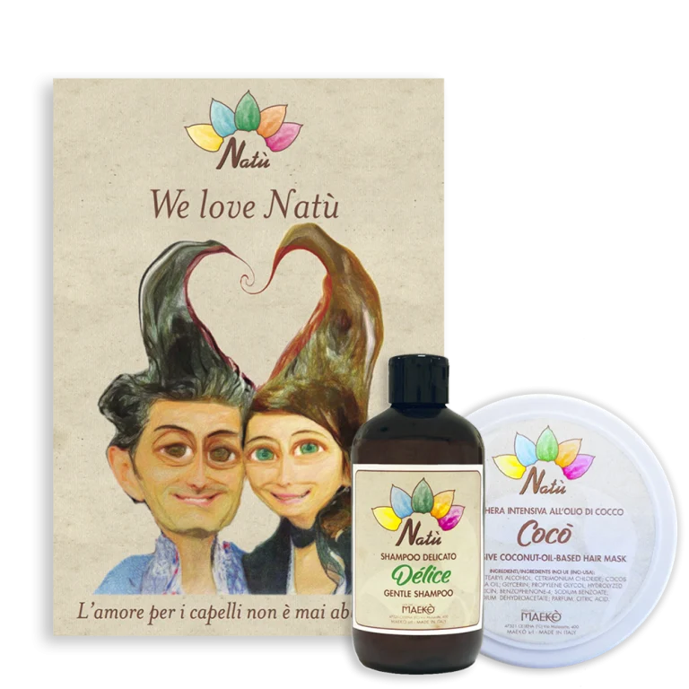 BOX NATÙ - Rimedi delicati e nutrienti per capelli secchi