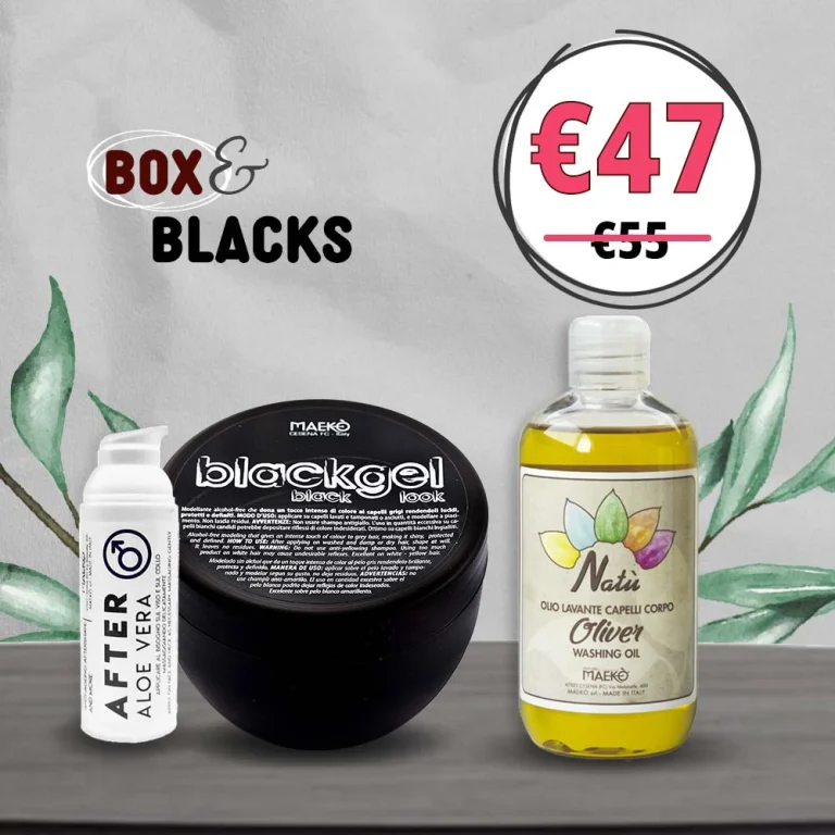 BOX BLACKS - Remedios para el cabello blanco en los hombres.