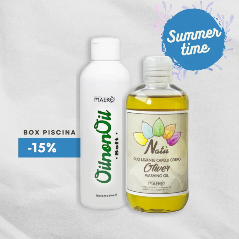 BOX PISCINA - Olio protettivo per capelli + anti crespo