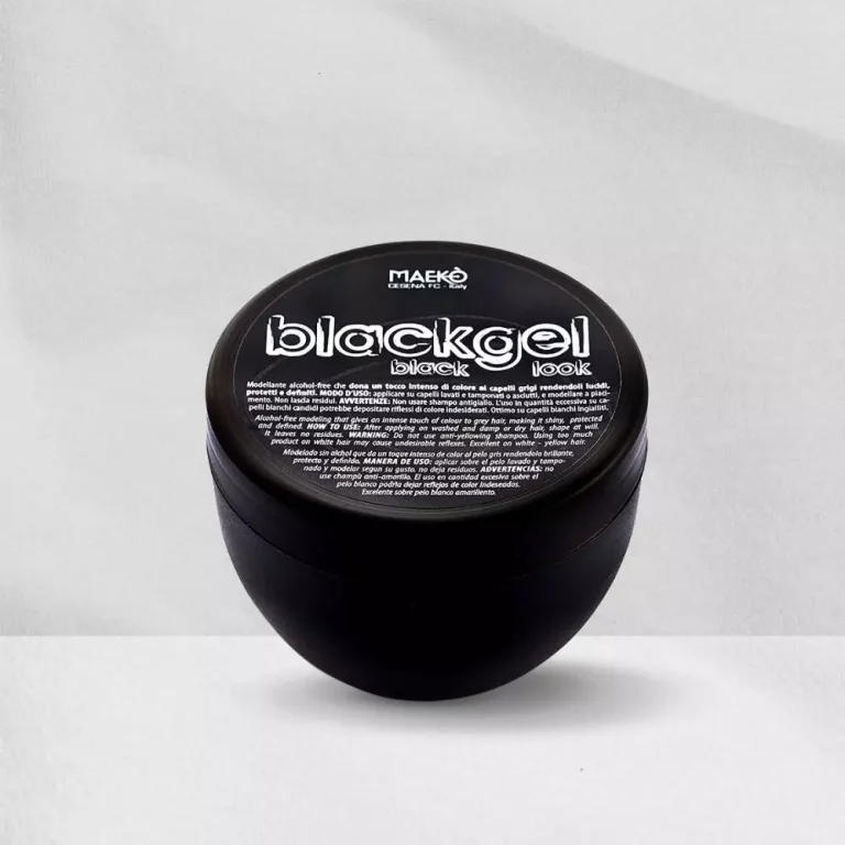 BLACKGEL - Medium-hold black gel 300 ml