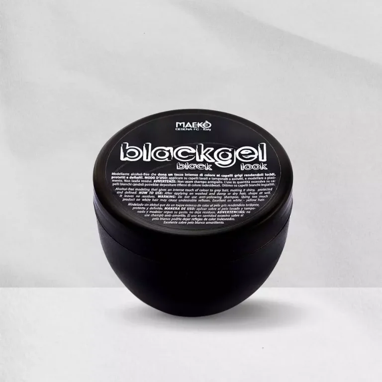 BLACKGEL VASO - Gel colorante per capelli brizzolati a media tenuta 300 ml