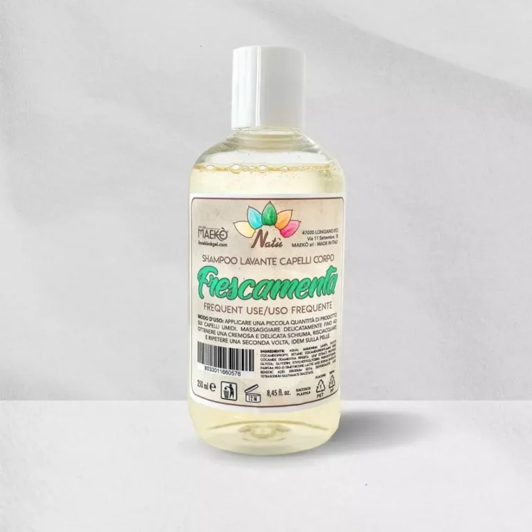 FRESCA MENTA - Shampoo capelli corpo professionale rinfrescante alla menta - 250 ml